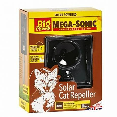 Mega-Sonic Solar Cat Repeller