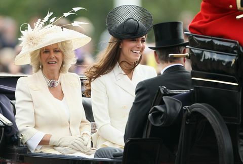 Kate Middleton na Trooping the Color 2010