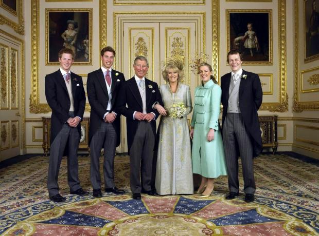 královská svatba hrh prince charlese a paní camilla parker bowles