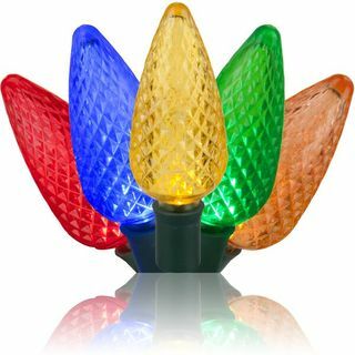 Vícebarevná LED světelná struna