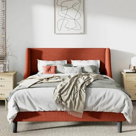 Bowdoin Wingback Platform Bed