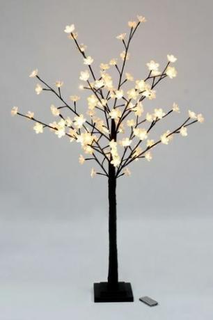 120cm matný bílý květ Multi-action Led Blossom Tree s dálkovým ovládáním