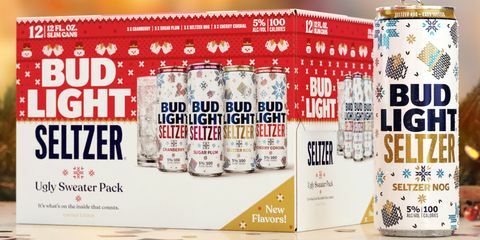 anheuser busch bud light seltzer ugly svetr pack 2021