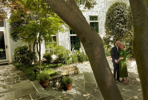 prezident joe biden a první dáma dr jill biden ve vydání módy v srpnu 2021, fotografoval v Bílém domě