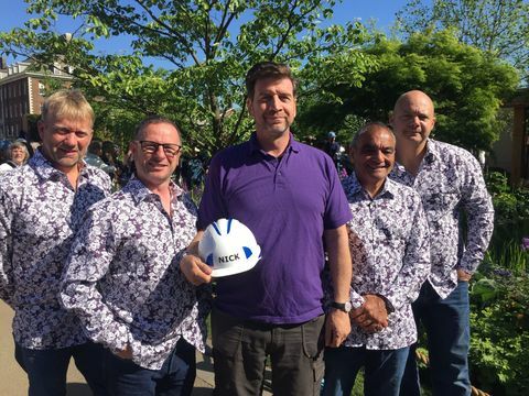 Zahrada BBC DIY SOS Nick Knowles