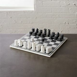 Mramorová šachová hra 
