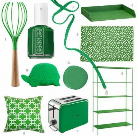 kelly green accessories