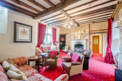 Bath Lodge Castle - Norton St Philip - Savills - obývací pokoj